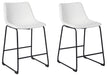 Centiar - Upholstered Barstool (Set of 2) Signature Design by Ashley®