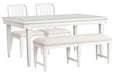 Willowbrook - Extendable Rectangular Dining Table Set Magnussen Furniture