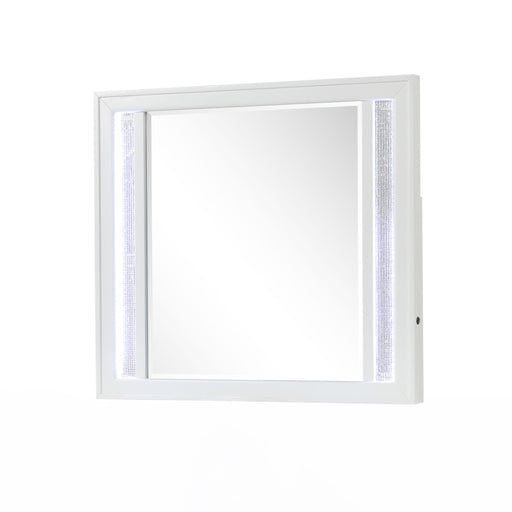 Abigale - Mirror For Dresser Top Made With LED (Includes Only Mirror) - White Matrix Furniture Group