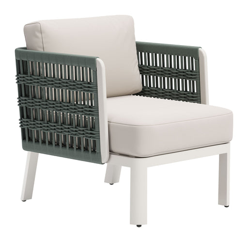 Bridgehampton - Armchair - White Zuo Modern