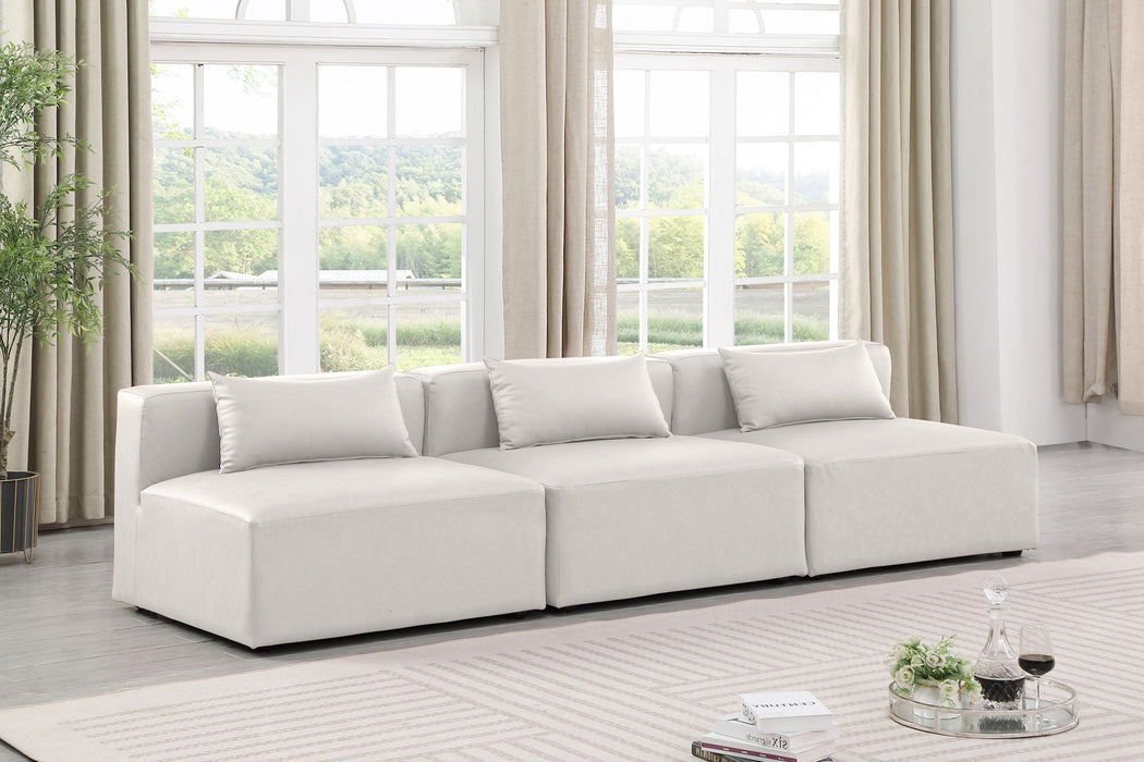 Cube - Modular 3 Seat Armless Sofa Meridian Furniture