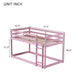 Floor Bunk Bed & Ladder Home Essentials