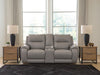 Real Moments - Power Reclining Loveseat With Audio Seating - Ash Signature Design by Ashley®