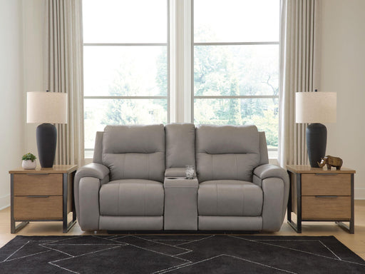 Real Moments - Power Reclining Loveseat With Audio Seating - Ash Signature Design by Ashley®