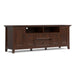 Amherst - TV Stand For TVs Up To 80" - Brown Simpli-Home