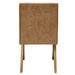 Zoey - Side Chair (Set of 2) - Chocolate Chenille & Oak ACME