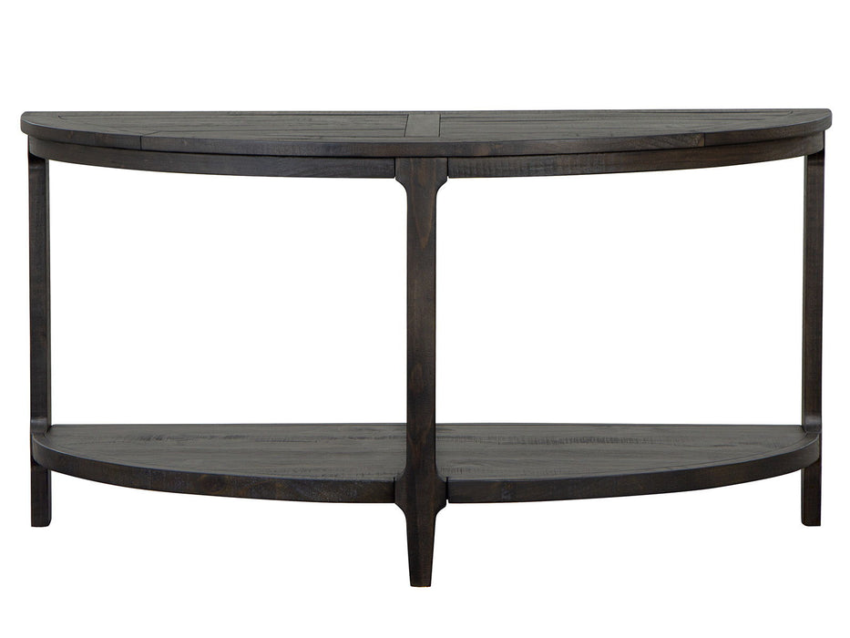 Boswell - Demilune Sofa Table - Peppercorn Magnussen Furniture