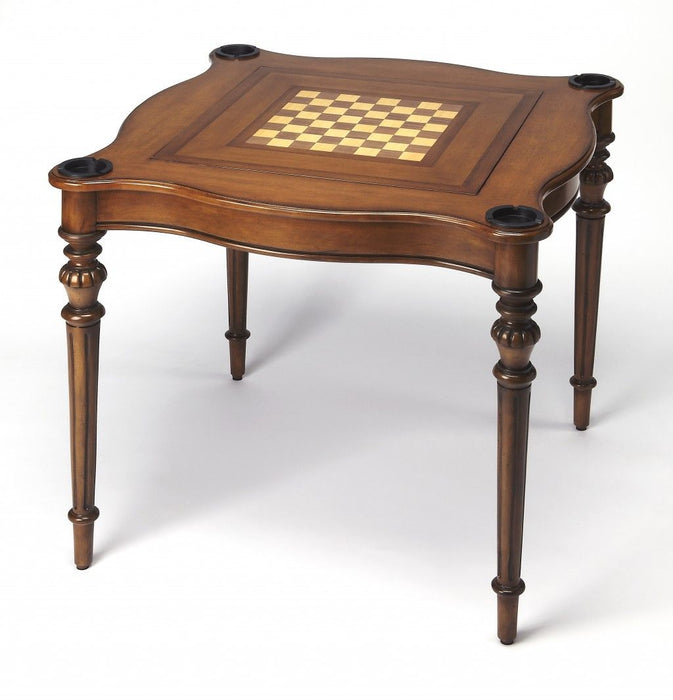 Multi Game Table - Antique Cherry