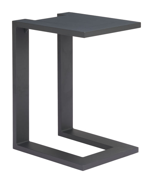 Tudi - Outdoor Side Table - Black Zuo Modern