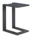 Tudi - Outdoor Side Table - Black Zuo Modern