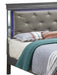 Verona - Full Bed - Metalic Black Glory Furniture