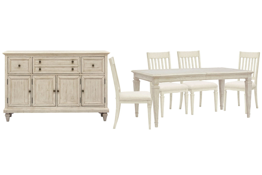 Newport - 6 Piece Extendable Rectangular Dining Table Set Magnussen Furniture