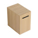 Floating Bathroom Vanity Single Door Base Cabinet, Wall Mounted Storage - Light Oak Home Essentials