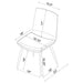 Feast - Coffee Dining Chair (Set of 2) - Coffee Furniture Max