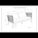 Santiago - Outdoor Sofa - Slate Gray Simpli-Home