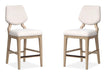 Sunset Cove - Counter Chair With Upholstered Seat and Back (Set of 2) - Sanibel Brown Magnussen Furniture