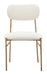 Sydhavnen - Dining Chair - Cream / Gold Zuo Modern