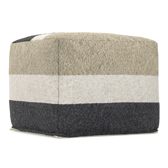 Clay - Square Pouf, Upholstered Simpli-Home