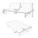 Sofa Bed With Adjustable Backrest Home Essentials