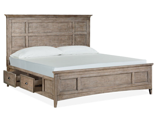 Paxton Place - Complete Panel Bed With Storage Rails Magnussen Furniture
