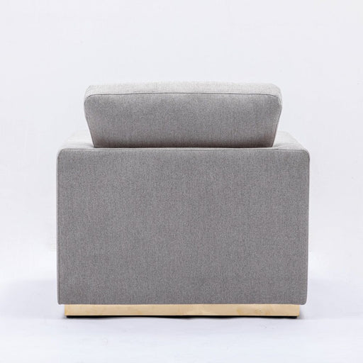 Valin - Chair - Gray Linen ACME