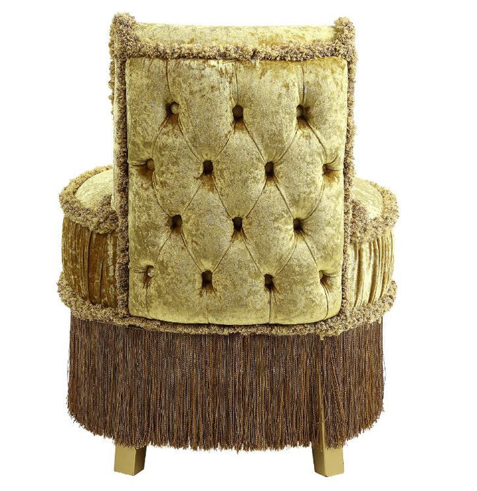 Bernadette - Vanity Stool - Gold ACME