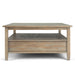 Warm Shaker - Handcrafted Table Simpli-Home