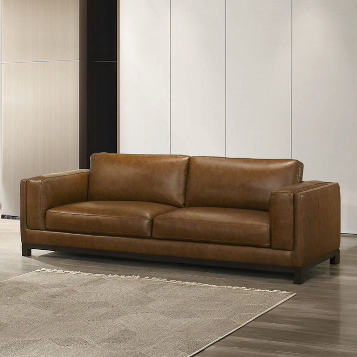 Sayer - Sofa - Brown New Classic