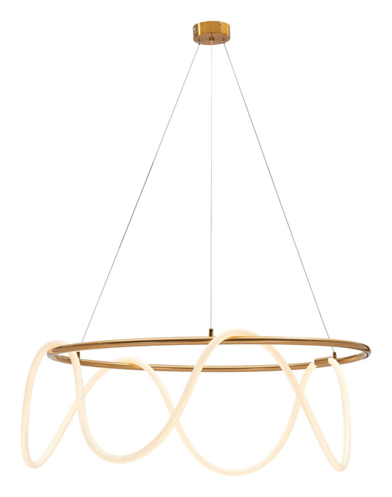 Wiber - Ceiling Lamp - Brass Zuo Modern