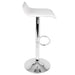 Ale - Contemporary Adjustable Barstool (Set of 2) Lumi Source