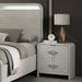Aria - 2 Drawer Nightstand - Beige Matrix Furniture Group