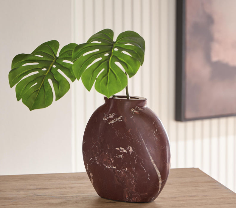 Dashner - Vase - Red / White Signature Design by Ashley®
