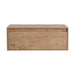 30" Wall Mounted Dressing Table With Mirror, Frame Storage Cabinet, Soft Close Door - Imitative Oak Home Essentials