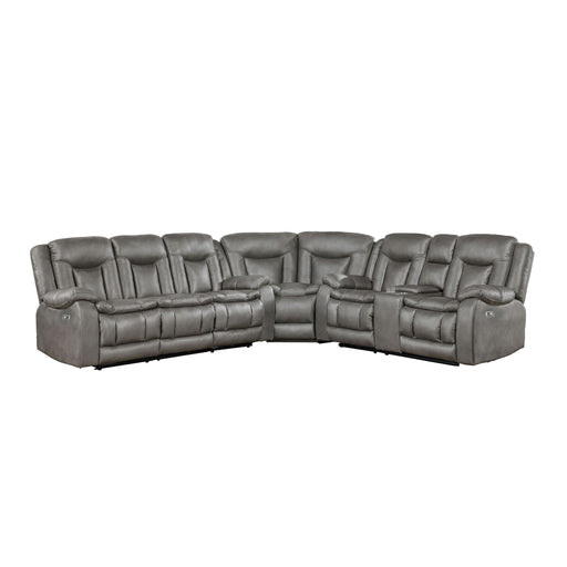 Morello - 3 Piece Manual Sofa/Loveseat/Wedge New Classic