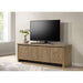 Dreydon - 4 Door TV Stand With Adjustable Shelves And Cable Management - Light Brown Furniture Max