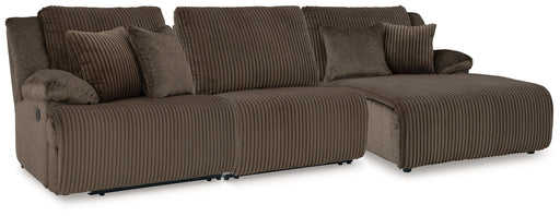 Top Tier - 3 Piece Reclining Sectional Signature Design by Ashley®