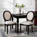 Upholstered & Round Back Dining Chairs (Set of 2) Home Essentials