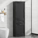 Tall Freestanding Bathroom Storage Cabinet With Adjustable Shelf And 2 Drawers Hearth and Haven