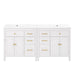 2 Piece Freestanding Bathroom Vanity Set With Sink Top, Reversible Dual Layout Noble House