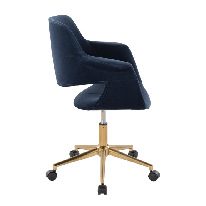 Vintage Flair - Mid Century Modern Office Chair