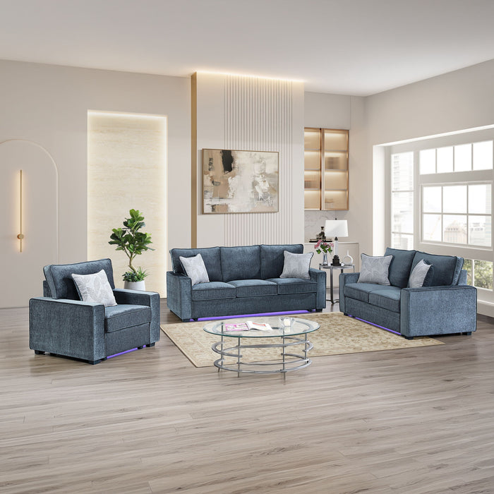 Rita - Living Room Set With LED Matrix Furniture Group