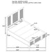 Moraga - 4 Piece Queen Bedroom Set With Fluted Headboard - Ash Brown Furniture Max