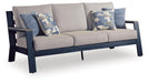 East Beach - Sofa With Cushion - Blue Signature Design by Ashley®