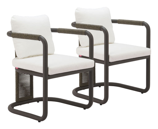 Ciel - Dining Chair (Set of 2) - White / Ivory Zuo Modern