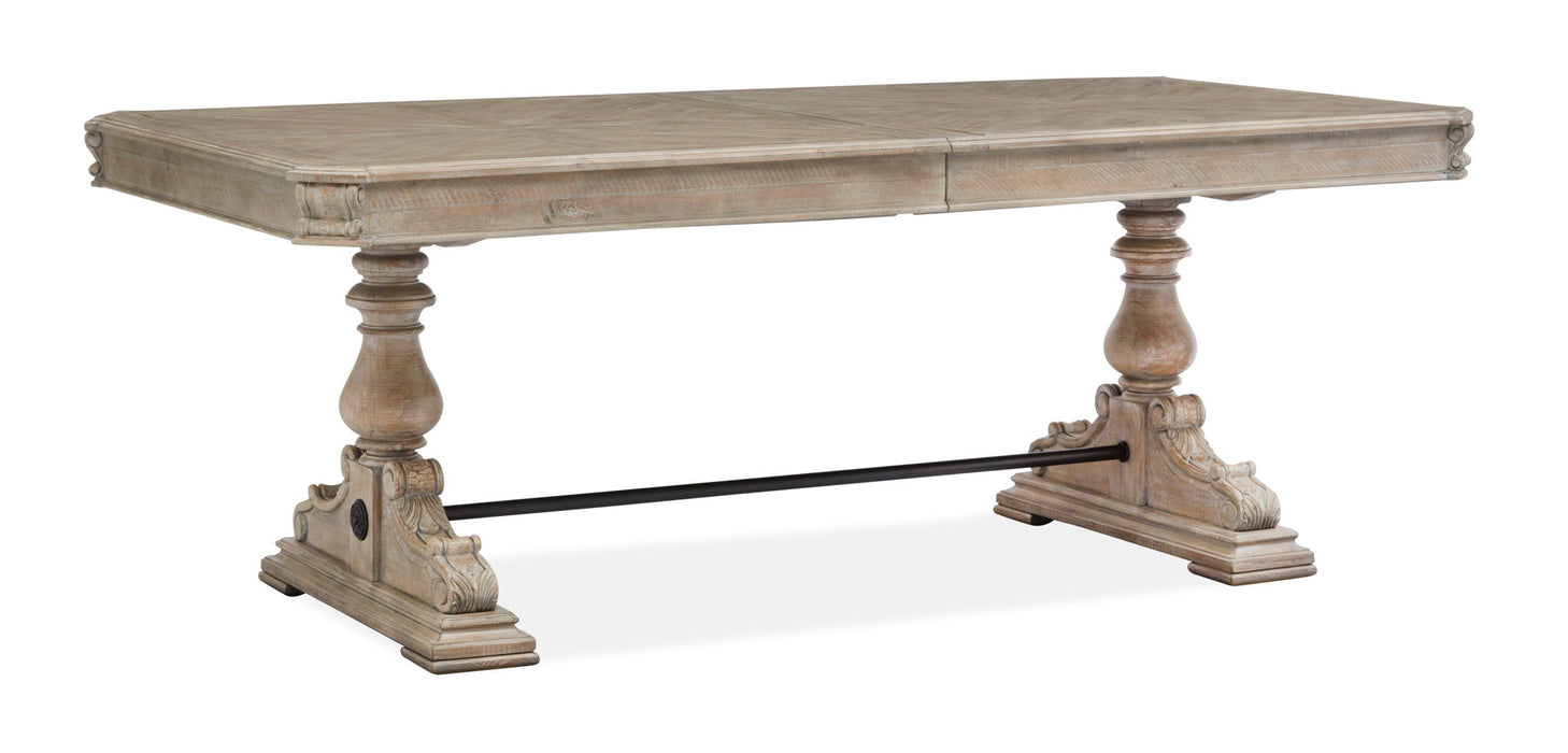 Marisol - Trestle Dining Table - Fawn Magnussen Furniture
