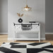 Farmhouse Entryway Table With Sliding Barn Door Home Essentials
