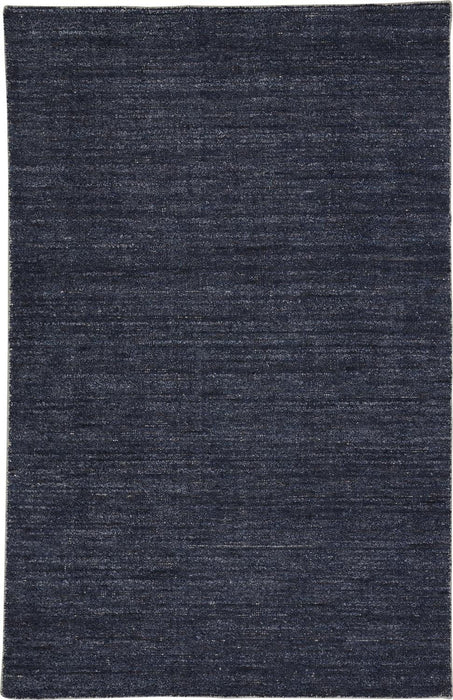 Wool Hand Woven Area Rug - Blue - 9' X 12'