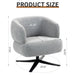Cuddle Style Leisure Swivel Sofa Chair Home Essentials