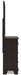 Covetown - Dresser And Mirror - Dark Brown Signature Design by Ashley®
