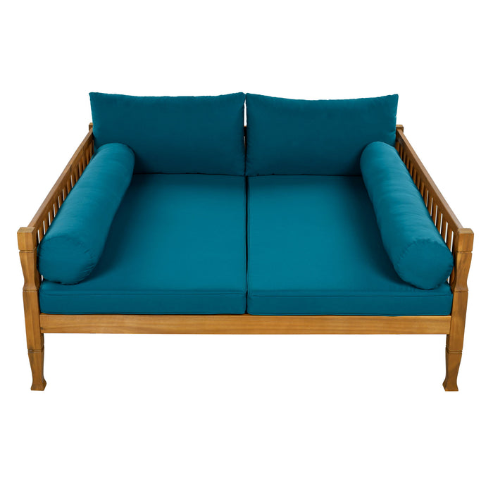 Outdoor Sofa Bed, 2 In 1 Patio Daybed For Backyard Hearth and Haven